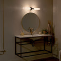 Two Light Bath from the Truby Collection in Black Finish by Kichler