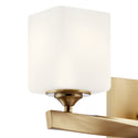 Three Light Bath from the Marette Collection in Champagne Bronze Finish by Kichler