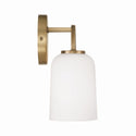 Three Light Vanity from the Lawson Collection in Aged Brass Finish by Capital Lighting