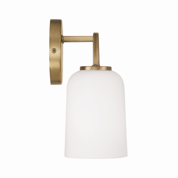 Three Light Vanity from the Lawson Collection in Aged Brass Finish by Capital Lighting
