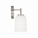 Three Light Vanity from the Lawson Collection in Brushed Nickel Finish by Capital Lighting