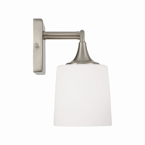 Two Light Vanity from the Presley Collection in Brushed Nickel Finish by Capital Lighting