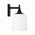 Four Light Vanity from the Presley Collection in Matte Black Finish by Capital Lighting