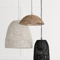 One Light Pendant from the Naomi Collection in Chalk White Finish by Capital Lighting