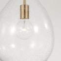 One Light Pendant from the Brentwood Collection in Aged Brass Finish by Capital Lighting