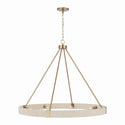 Eight Light Chandelier from the Delaney Collection in Matte Brass Finish by Capital Lighting