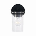 One Light Wall Sconce from the Fuller Collection in Matte Black Finish by Capital Lighting