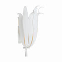 One Light Wall Sconce from the Eden Collection in Textured White Finish by Capital Lighting