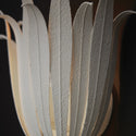 One Light Wall Sconce from the Eden Collection in Textured White Finish by Capital Lighting