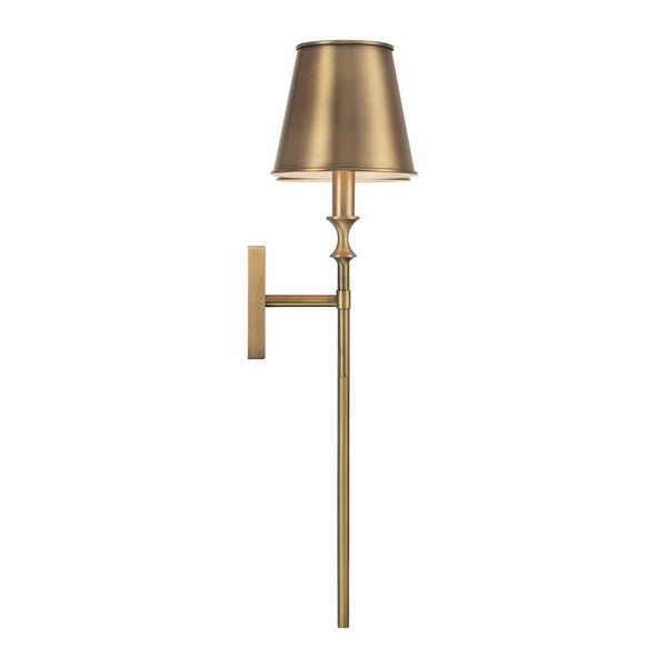 Two Light Wall Sconce from the Whitney Collection in Aged Brass Finish by Capital Lighting