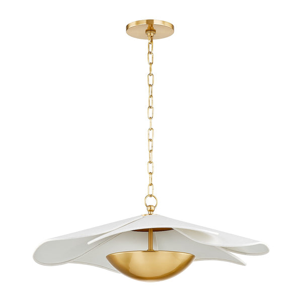 Mitzi - H814701-AGB - LED Pendant - Madeline - Aged Brass from Lighting & Bulbs Unlimited in Charlotte, NC