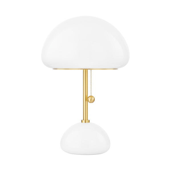 Mitzi - HL813201-AGB - One Light Table Lamp - Cortney - Aged Brass from Lighting & Bulbs Unlimited in Charlotte, NC