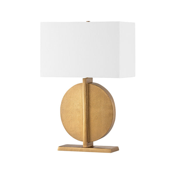 Troy Lighting - PTL7026-PBR - One Light Table Lamp - Colma - Patina Brass from Lighting & Bulbs Unlimited in Charlotte, NC