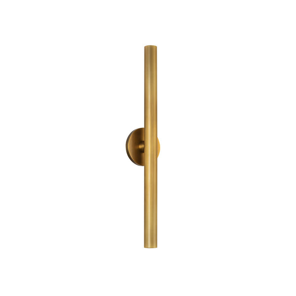 Kuzco Lighting - WS90424-VB - LED Wall Sconce - Mason - Vintage Brass from Lighting & Bulbs Unlimited in Charlotte, NC