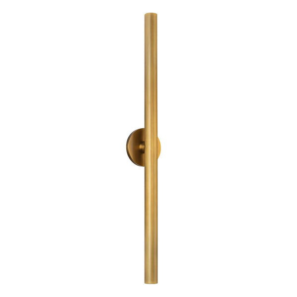 Kuzco Lighting - WS90432-VB - LED Wall Sconce - Mason - Vintage Brass from Lighting & Bulbs Unlimited in Charlotte, NC