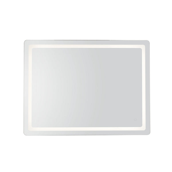 Kuzco Lighting - VM30348-5CCT - LED Vanity Mirror - Seneca - Sandblasted Merc Edge from Lighting & Bulbs Unlimited in Charlotte, NC