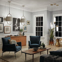 LED Pendant from the Jolana Collection in Polished Nickel Finish by Kichler (Clearance Display, Final Sale)