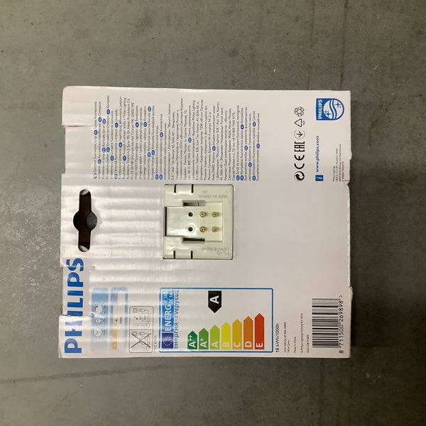 PHILIPS PLQ4P Compact Fluorescent (CFL) Bulbs, 16W 1050 lumen (Final Sale)