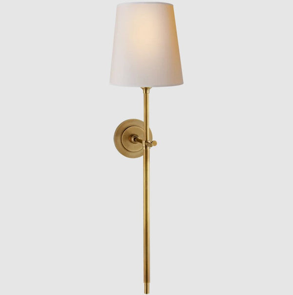 Visual Comfort Signature - TOB 2024HAB-L - One Light Wall Sconce - Bryant - Hand-Rubbed Antique Brass from Lighting & Bulbs Unlimited in Charlotte, NC