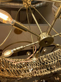 Six Light Chandelier from the Wren Collection in Matte Brass Finish by Capital Lighting (Clearance Display, Final Sale)